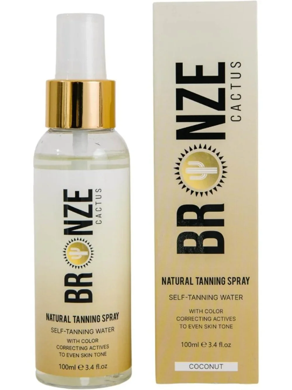 Coconut Scented Hydrating Self-Tanning Water Spray | Lightweight Mist for All